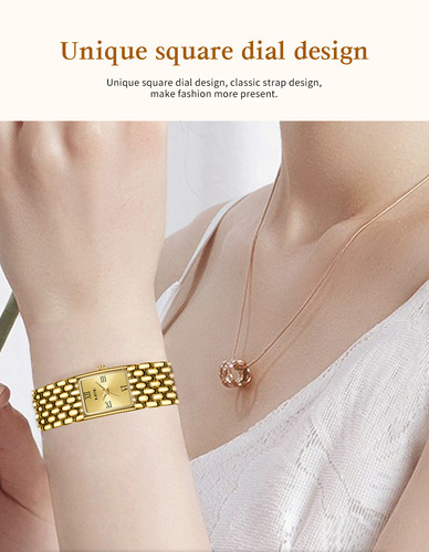Relojes Moderno Mujer Impermeable Cuarzo Reloj