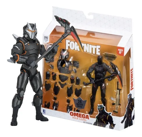 Omega Max Level Fornite Legendary Series Jazwares 6 Pulgadas