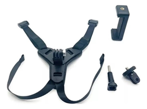 Soporte Celular Y Camaras Go Pro Dji Para Casco Moto 