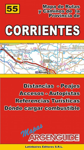 Mapa De Corrientes Provincia Argenguide