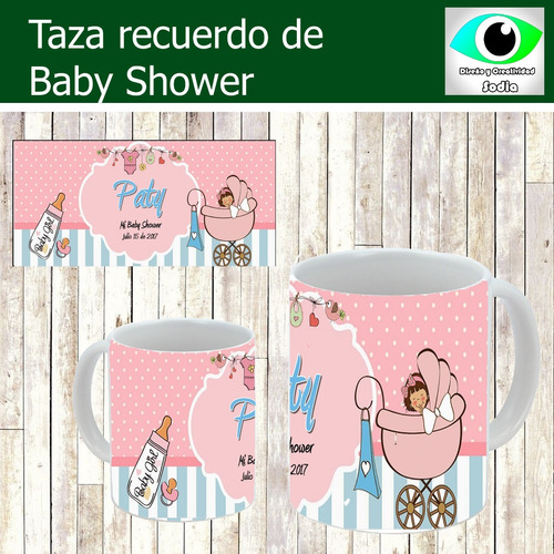 30 Tazas Recuerdo Baby Shower 