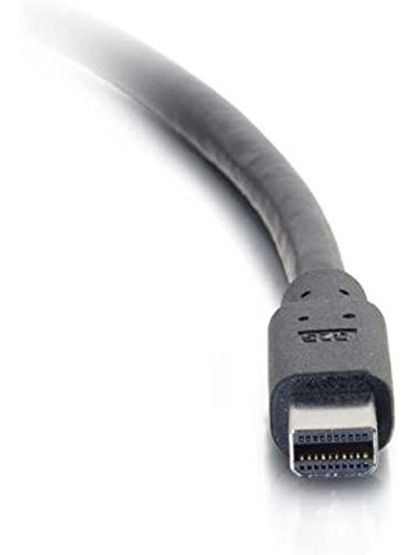Cable C2g De 6 Pies Mini Displayport M / M Negro