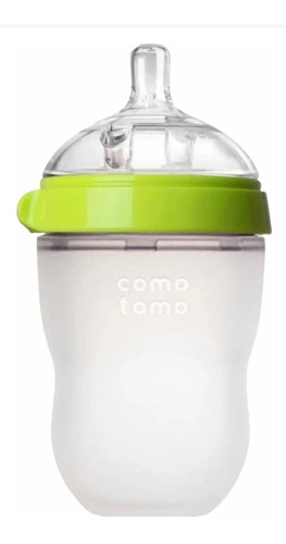 Mamadera Como Tomo 250 Ml Verde- Desde 3 Meses