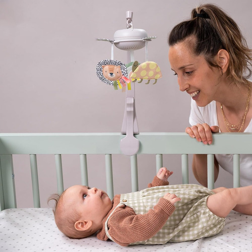 Móvil Dormidera De Cuna Musical Bebe Control Volumen