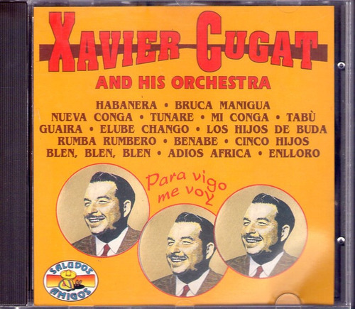 Javier Cugat - And His Orchestra  Cd