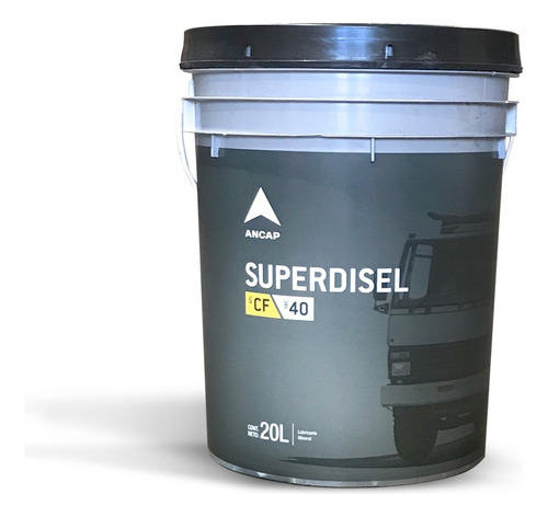 Aceite Diesel Ancap Superdisel 40 Balde 20 Lts Lubricante