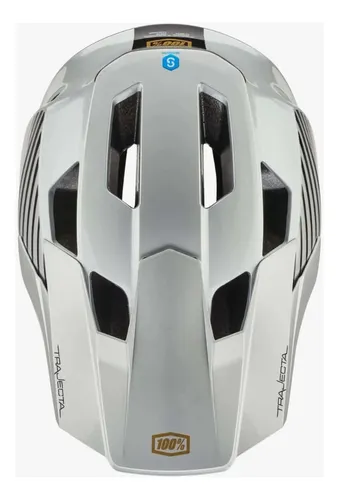 Casco 100% Trajecta W Fidlock Ranelag Silver