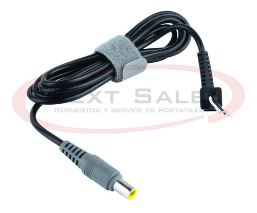 Ficha Plug Macho Y Cable Cargador Ibm Lenovo - Zona Norte