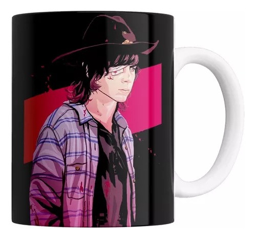 Taza Cerámica The Walking Dead- Carl Grimes (varios Modelos)