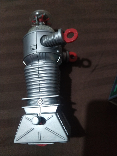 Robot Ym-3 Masudaya De Cuerda, 11 Cm Y 2 Cajas Vacías Raros! (Usado)