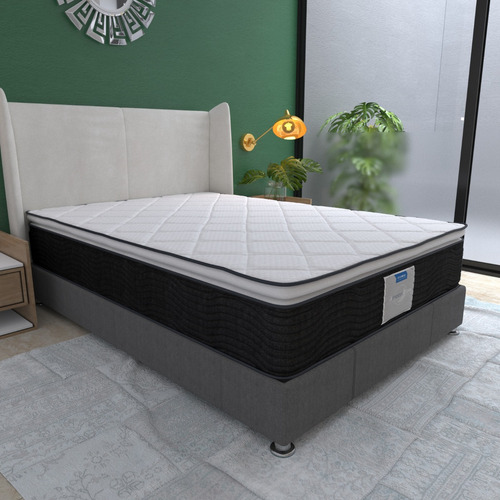 Colchón Matrimonial Restonic Foam Ortopedico + 2 Almohadas