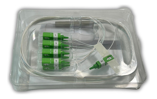 Paq 2 Pz Spliter ( Divisor ) De Fibra Optica 1x8 Kit Sc/apc