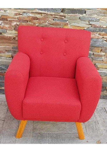 Butaca Nordica Con Patas Escandinavo Sillon