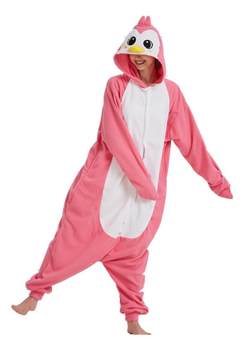 Mono Azul Rosa Con Forma De Pingüino, Disfraz De Animal, Tal