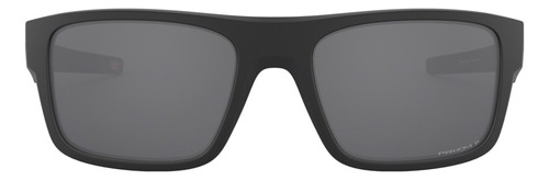 Gafas de sol Oakley Drop Point Standard con marco de o matter color matte black, lente grey de plutonite clásica, varilla matte black de o matter - OO9367