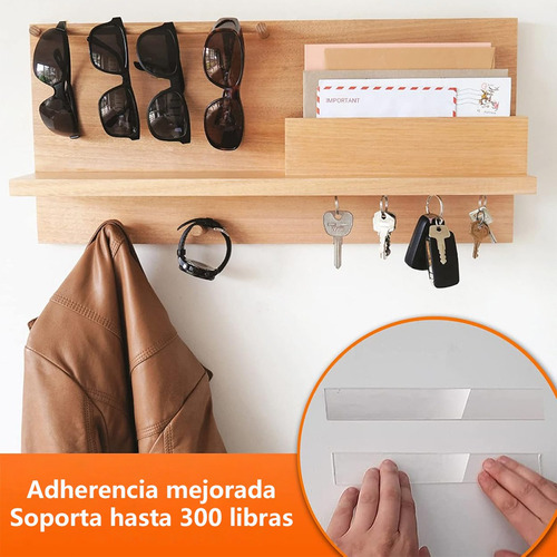 2pcs Nano Tape Doble Cara Adhesiva Trasparente Reutilizable