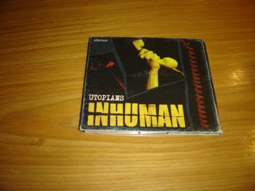 Utopians Inhuman Cd Punk Rock Nacional 2007 Digipak 