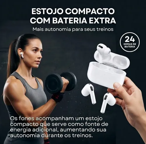 Apple Airpods Pro 2° Geração Branco Universal | Parcelamento sem juros