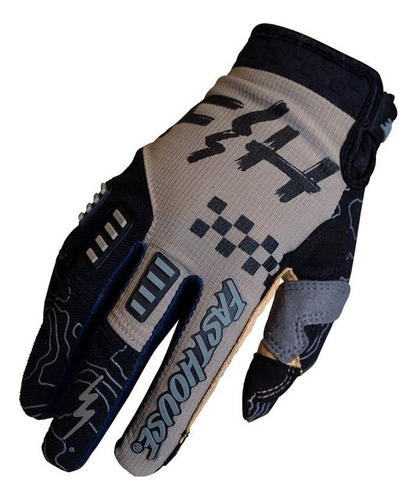 Guantes Moto Fasthouse Off-road - Verde Talla L