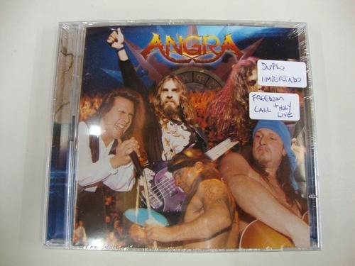 Doble CD Angra - Freedom Call & Holy Live sellado en alemán