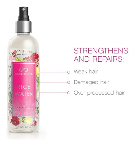 Hairfinity Rice Water Hair Mist Frmula De Crecimiento Libre