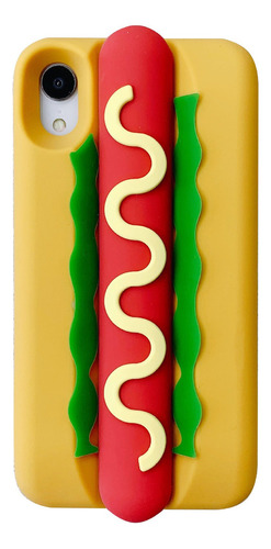 Estuche Divertido For Teléfono Hot Dog For 14 13