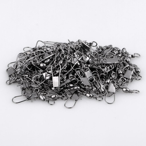 Pesca Swivels Snap Barril Giratorio 008