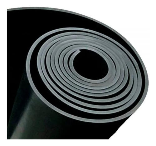 Piso De Borracha 3mm Para Forrar Chão Uso Geral 6.00x1.00mts