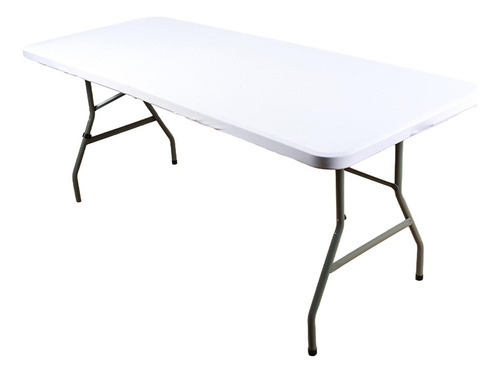 Cubierta De Mesa Ajustable Con Tapa Blanco 183x76x76cm