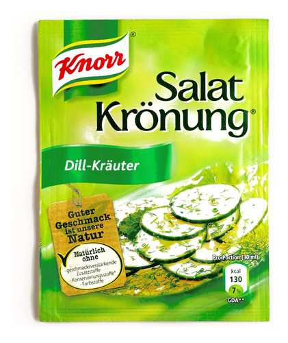 Knorr Dill-herb Ensalada Dressing 5-pack 1,6 oz Cada Uno (4