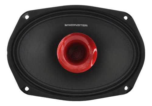 Medio Rango C/ Driver 2 Vias 6x9 PuLG Smd6903 1400 Watts Ope Color Negro