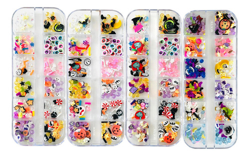 Calaveras Arañas Murcielagos Etc Decoracion Para Uñas