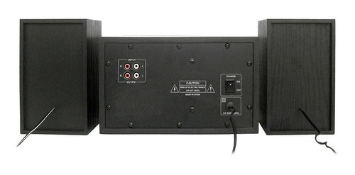 Imagen 3 de 7 de Home Theater Parlantes Mdf Blanco 2.1 Crown- Tv