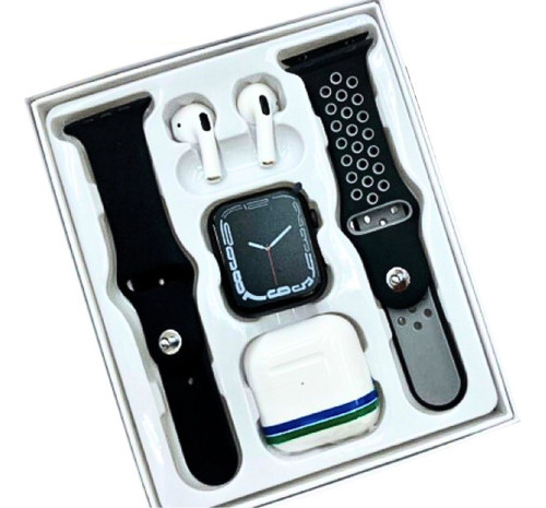 Reloj Inteligente Smartwatch 2 Mallas + Auriculares Regalo