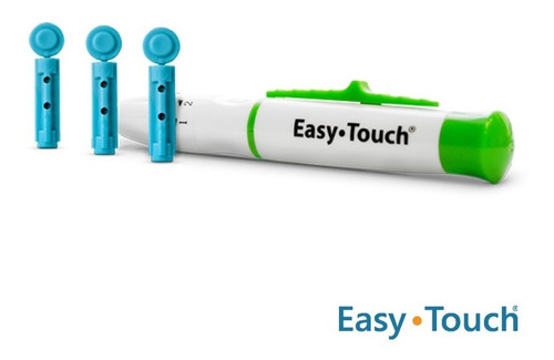 Imagen 7 de 7 de Kit Easy Touch (glucómetro, Tiras, Lancetas, Lancetero)