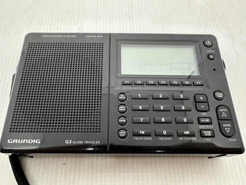 Rádio Receptor Grundig G3 Globe Traveler Am Fm Ssb Leia Desc (Usado)