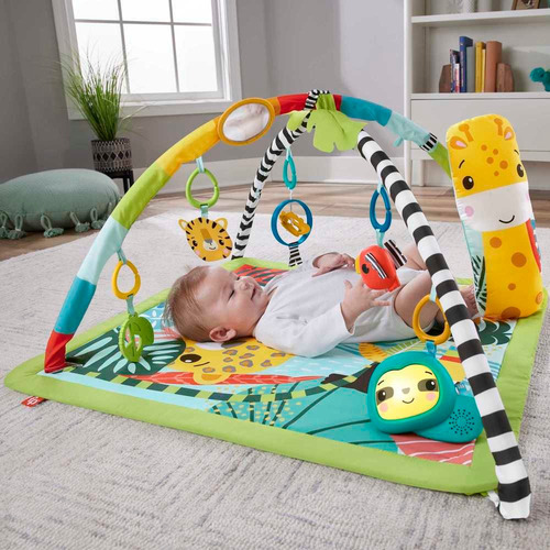 Fisher-price Gimnasio Para Bebés Animalitos 3 En 1 Hjw08