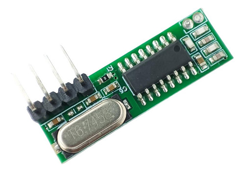 Por 25und Modulo Receptor Rf Rx470-4 Superheterodino De 433