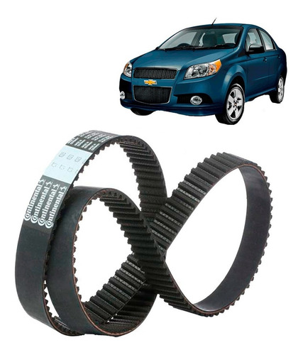 Correa Distribución Para Chevrolet Aveo 1.4 16v 2004/17