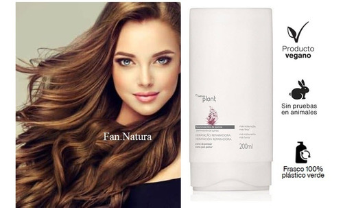 Natura Plant Crema Para Peinar Cabello Seco Hidratación | MercadoLibre