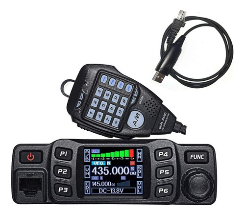 Anytone At-778uv Dual Band 25w Mobile Radio Transceptor Vhf\