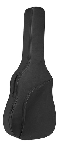 Funda Doble Negra Para Guitarra Acústica, Resistente Al Agua