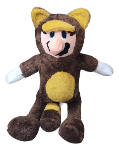 Peluche Grande Mario Bros Difraz Oso 50 Cm