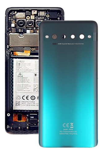 Zc Compatible Tapa Trasera De Batería Original Para Tcl 10