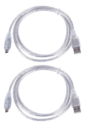 Cable Adaptador Usb A Ieee 1394 Firewire Dv De 4 Pines, 2 Ca