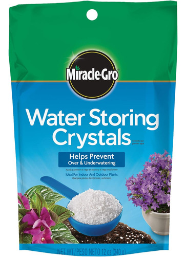 Miracle-gro Cristales Para Almacenar Agua  12 Onzas