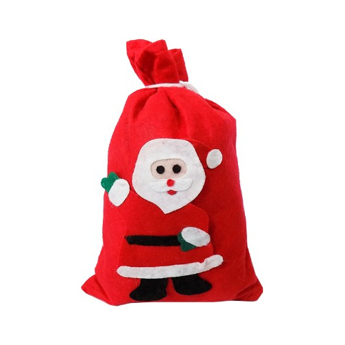 Bolsa De Papa Noel 20 X 29 Cm