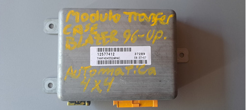 Modulo Ecu Transfer Blazer Vorteck 4x4 Aut 12577412 96-02