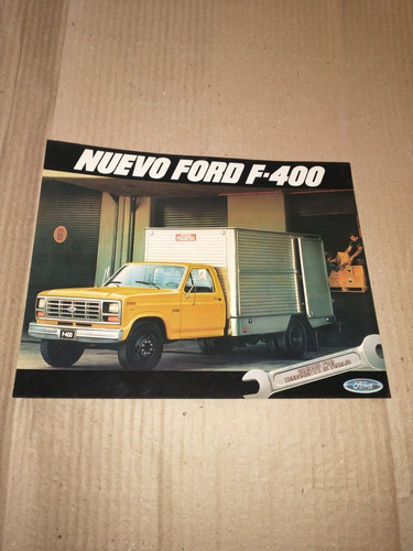Folleto Nuevo Ford F400 Antiguo