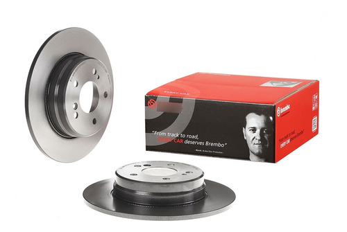 1.disco Solido Izquierdo O Derecho Trasero Clk350 09 Brembo